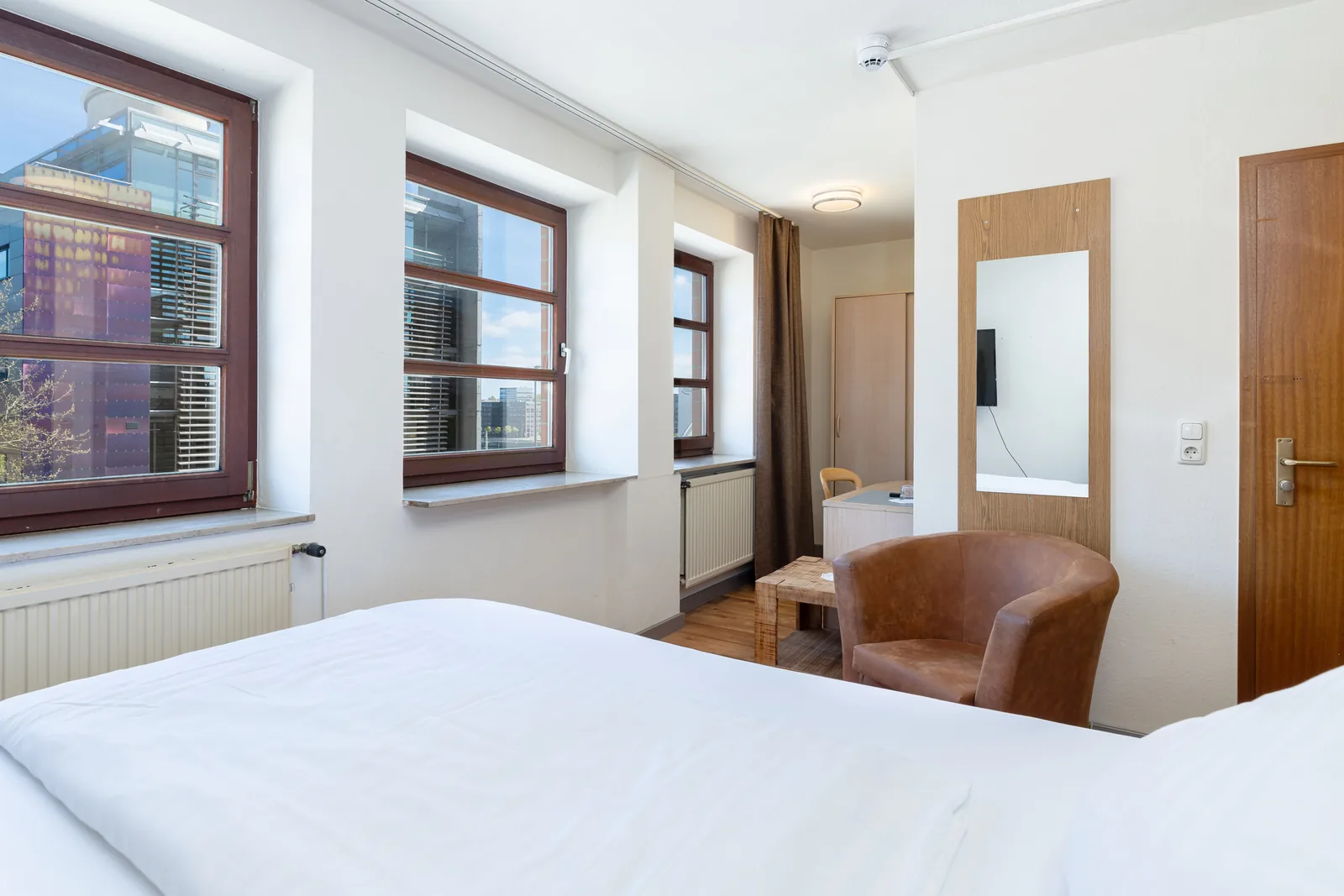 Einzelzimmer im Hotel an der Hörn